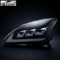 Conjunto de Faros Delanteros LED de Triple Haz Mejorados para Lexus RX 2003-2008 con Señal de Giro Secuencial