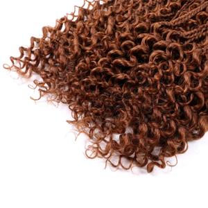 Échantillon Gratuit Vente en Gros Mèches Synthétiques Tressées Boho River Locs de 22 Pouces de Haute Qualité Tresses Africaines au Crochet Bouclées - Product Image 3
