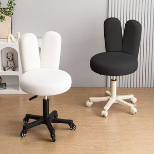 Taburete Rodante para Estética, Silla de Computadora, Taburete para Manicura y Maquillaje, Silla con Respaldo y Altura Ajustable, Moderna y Sencilla para Uso Doméstico - Product Image 6