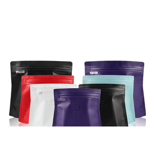 Plastic packaging bags food packaging stand up pouch coffee bags zip-lock with valve