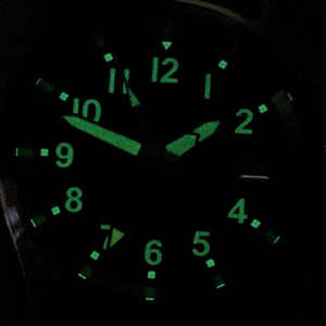 Tandorio 36mm GMT Reloj Piloto para Hombre NH34A Automático Blanco Negro Dial 20ATM Reloj de Viaje Diario - Product Image 5