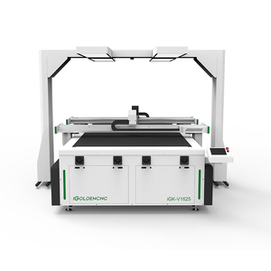 Cortadora <span class=keywords><strong>de</strong></span> Cuero Inteligente con Proyección Visual y Cuchilla Vibratoria, Herramienta Rotatoria y Cinta Transportadora - Product Image 3