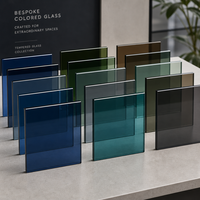 Verre trempé pour mur-rideau, porte de salle de bain et cave à vin, taille, couleur et épaisseur sur mesure, fournisseur en gros
