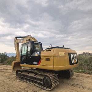 Excavatrice d'occasion Cat 320d 20 tonnes, machine d'origine, moteur japonais, Caterpillar Cat320, excavatrice sur chenilles d'occasion Cat320d, Cat Excavadora Usada - Product Image 1
