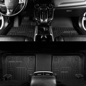 Alfombra de coche de goma JIAHUI <span class=keywords><strong>4X4</strong></span> TPE para <span class=keywords><strong>HONDA</strong></span> <span class=keywords><strong>CRV</strong></span> 2017-2022 - Product Image 3