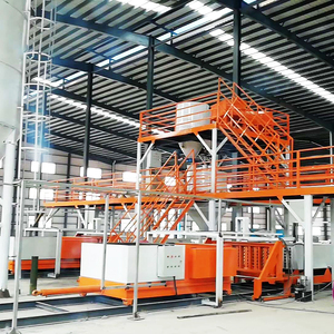 Giá Thấp Của Ngang Loại Trọng Lượng Nhẹ Panel Tường Máy Grc Dây Chuyền Sản Xuất Tường Rỗng Bảng Điều Khiển Hình Thành Thiết Bị - Product Image 2
