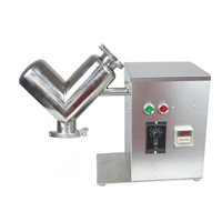 Mélangeur en V à grande vitesse ZONELINK pour petites productions, 10L, 50L, 100L, 300L, 500L, modèle VH-2, mélangeur de détergent conique de type V pour poudres sèches