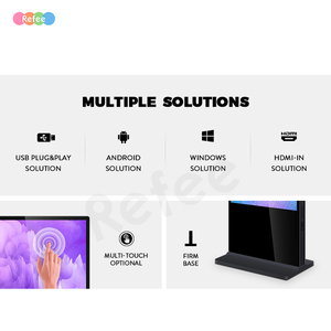 Double Sided Floor Standing LCD Kiosk 4K Ad Display <b>Board</b> Digital Signage Touchscreen 43 Inch Indoor Shopping Mall Retail Store - Product Image 5