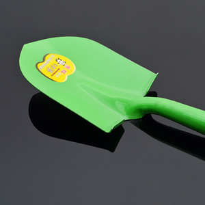 Shuangsong Garden Shovel D-Grip Handle Metal Blade Red Green For Garden Leisure Fishing - Product Image 2