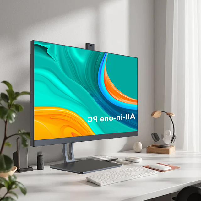 27Inch PC Office and Commercial All-In-One Machine All-In-One Computer 128/256/512GB Monitor After-sales Service