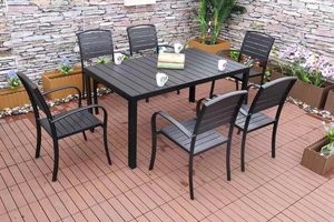 Set di mobili <span class=keywords><strong>da</strong></span> <span class=keywords><strong>giardino</strong></span> <span class=keywords><strong>da</strong></span> esterno <span class=keywords><strong>in</strong></span> alluminio impermeabile Patio <span class=keywords><strong>da</strong></span> <span class=keywords><strong>giardino</strong></span> <span class=keywords><strong>in</strong></span> <span class=keywords><strong>plastica</strong></span> Set di mobili <span class=keywords><strong>da</strong></span> esterno - Product Image 3