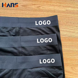 Nouvelle marque Lu, sous-vêtements pour hommes à fond plat personnalisés, sans trace, confortables <span class=keywords><strong>et</strong></span> respirants, boxers en boîte - Product Image 2