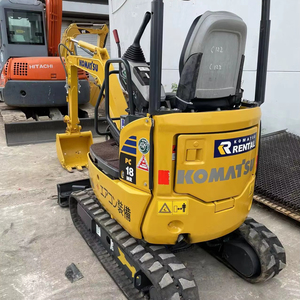 Mini-excavatrice sur chenilles Komatsu PC18mr d'occasion en excellent état, bonnes performances avec des composants essentiels comme le moteur - Product Image 1