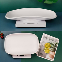 Balance numérique multifonctionnelle pour animaux domestiques Balance électronique réutilisable LCD pour petits animaux en acier inoxydable en plastique pour la cuisine