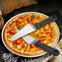 Spatule à pizza de qualité alimentaire OEM, bord biseauté, spatule de service pour tarte, facile à nettoyer, spatule à pâtisserie, pelle à gâteau durable pour la cuisine
