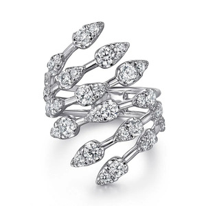 Anello dal Design a Goccia, Anello Geometrico da Dito per Donne - Product Image 1