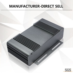 Vỏ khuếch đại bằng nhôm tùy chỉnh, hộp vỏ nhôm đùn gắn tường - Product Image 5