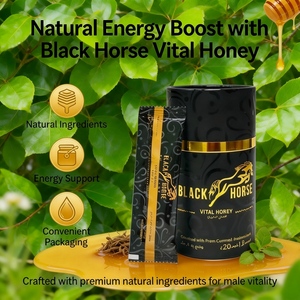 Vente en gros et sur mesure, <span class=keywords><strong>Miel</strong></span> naturel, Complément alimentaire à base de plantes pour hommes, Nouvel emballage dans une boîte cadeau noire - Product Image 6