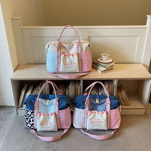 Sac de voyage en velours grande capacité 36-55L, résistant à l'usure, séparation sec-humide, simplicité urbaine, couleurs contrastées, unisexe, vente en gros - Product Image 4