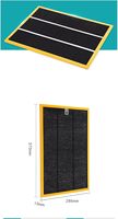 Filter pembersih udara Hepa kombinasi karbon aktif pengganti AC4074 AC4076 AC4016 AC4017