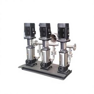 Pompe à eau sale multi-étages à pression constante et fréquence variable électrique haute pression SS304/SS316 IP55 - Product Image 1