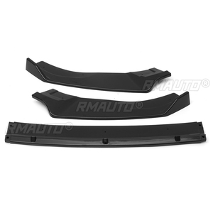 Kit de carrosserie avec séparateur de pare-chocs avant, lèvre de spoiler, diffuseur et protection pour Volkswagen VW Golf MK7 MK7.5 GTI 2014-2019 - Product Image 3