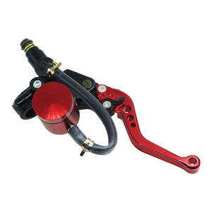 Pompe de frein hydraulique supérieure et pompe de débrayage en alliage d'aluminium coloré usiné CNC, avec support de poignée, pièces CNC, supports CNC pour moto - Product Image 6