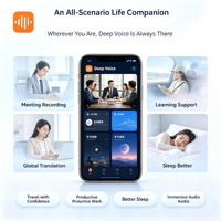 Application de traduction IA pour Android et iOS, 70+ langues, développement d'applications mobiles pour le suivi du rythme cardiaque et de l'oxygène sanguin