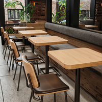 Canapé sectionnel moderne haut de gamme pour restaurant, pliable, écologique, banc de haute qualité, assise en mousse haute densité, panneau en bois pour café