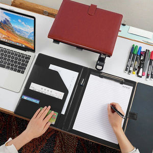 Carpeta <span class=keywords><strong>de</strong></span> cuero A4 Estilo Vintage para firma <span class=keywords><strong>de</strong></span> <span class=keywords><strong>abogados</strong></span> y contrato <span class=keywords><strong>de</strong></span> bienes raíces - Product Image 5