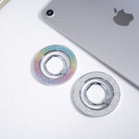 Support magnétique robuste en alliage d'aluminium pour téléphone portable, rotation à 360°, anti-tremblement, pour utilisation sur bureau, vente en gros