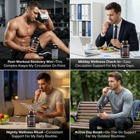 OEM Label pribadi grosir kapsul Citrulline dan Arginine dengan l-citrulline, l-arginine mendukung otot dan tulang untuk dewasa