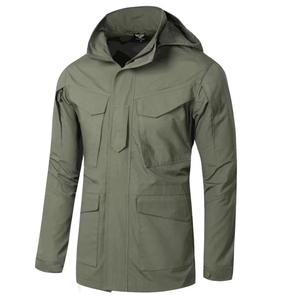 Parka d'hiver HBJ22 pour homme, veste tactique M-65 pour le sport, le camping et la randonnée, couleur kaki - Product Image 2