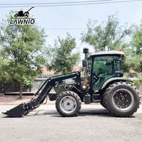 Tractor LAWNIO que Cumple con los Estándares Internacionales, con Ruedas Ajustables, Construcción Duradera para Trabajo en Campo