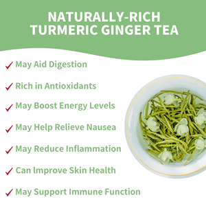 Thé biologique au jasmin en bourgeons de neige, thé vert en feuilles, thé aux fleurs aiguilles d'or, thé santé en sachet, 50g - Product Image 6