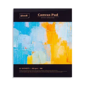 Canvas Paper for Painting Custom 14 Sheets 280 GSM Canvas Pads