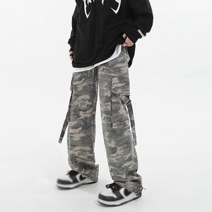 <span class=keywords><strong>Pantaloni</strong></span> larghi larghi <span class=keywords><strong>a</strong></span> vita alta <span class=keywords><strong>con</strong></span> stampa personalizzata, <span class=keywords><strong>pantaloni</strong></span> <span class=keywords><strong>Palazzo</strong></span> <span class=keywords><strong>con</strong></span> lunghezza lunga per le donne/ - Product Image 4