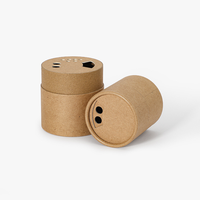Tube en carton alimentaire de 16 oz, diamètre 47 mm, 58 mm, 65 mm, pour sel, poivre, épices, sucre