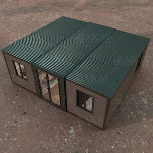 Maisons préfabriquées modulaires avec 2 à 5 chambres et salles de bain privées, maisons extensibles, maisons préfabriquées portables en conteneurs - Product Image 3