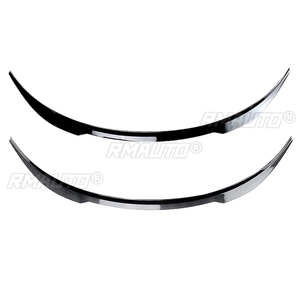 For Tesla Model Y 2020-2021 Rear <b>Window</b> Roof Spoiler Sun Rain <b>Shade</b> Vent Visor Lip Rear Trunk Lip Wing Spoiler Car Accessories - Product Image 5