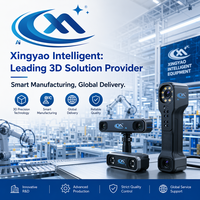 Kit XINGYAO RaptorX & Scan Bridge, scanner 3D industriel CMOS 0,02 mm, 60 FPS, sans fil, laser NIR, qualité métrologique