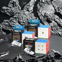 Cube Magique Moyu Meilong Lisse Magnétique 3x3x3 en Plastique ABS, Jeu de Puzzle Unisexe, à Partir de 14 Ans, Modèle MF8888 - Vente Flash