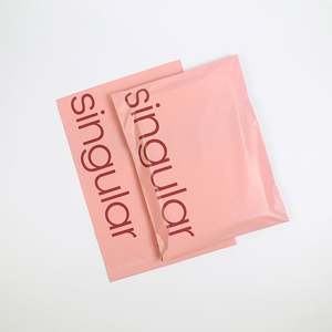 Pink Color <b>Plastic</b> PE Poly Mailer Courier <b>Bag</b> Print Logo Best Quality Packaging Courier <b>Bag</b> Poly Mailers <b>for</b> Clothing - Product Image 3