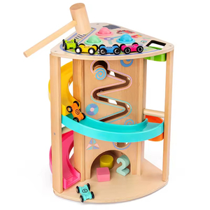 Usine personnalisée de haute qualité enfants en bois frapper et suivre le jeu de suivi éducatif et jouets assortis pour les enfants - Product Image 1