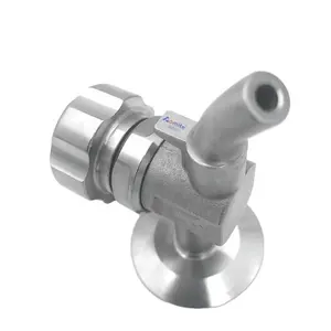 DN10 1/2" SS304 Manual Sanitary Beer equipment sampling valve fermentation tank equipment sampling valve beer sample valve