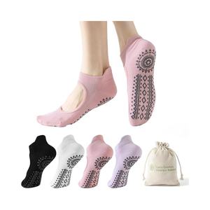 ถุงเท้ากันลื่นสำหรับผู้หญิงถุงเท้าบัลเล่ต์ - Product Image 1