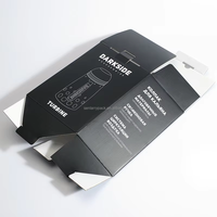 Boîte pliante en carton personnalisée avec fond auto-verrouillant pour bouilloire, filtre, sèche-cheveux, bouteille d'eau, petit électroménager, boîte de couleur