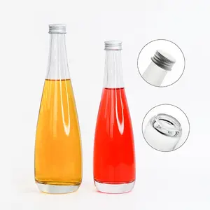 Bottiglie di birra sfuse all'ingrosso di grandi dimensioni personalizza bottiglia di vetro di vino di birra vuota da 500ml per birra 330ml con tappo a vite