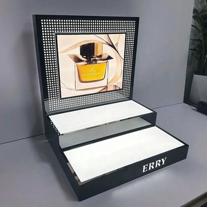 Nước hoa vàng <span class=keywords><strong>mini</strong></span> Acrylic hiển thị <span class=keywords><strong>Showcase</strong></span> LED chiếu sáng mỹ phẩm tủ trưng bày nhỏ - Product Image 5