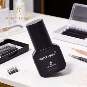 Colle pour extensions de <span class=keywords><strong>cils</strong></span> Pinky Leem, best-seller, 5 ml, colle pour <span class=keywords><strong>cils</strong></span>, UV/LED, séchage rapide en 2 secondes, imperméable, longue durée - Product Image 3
